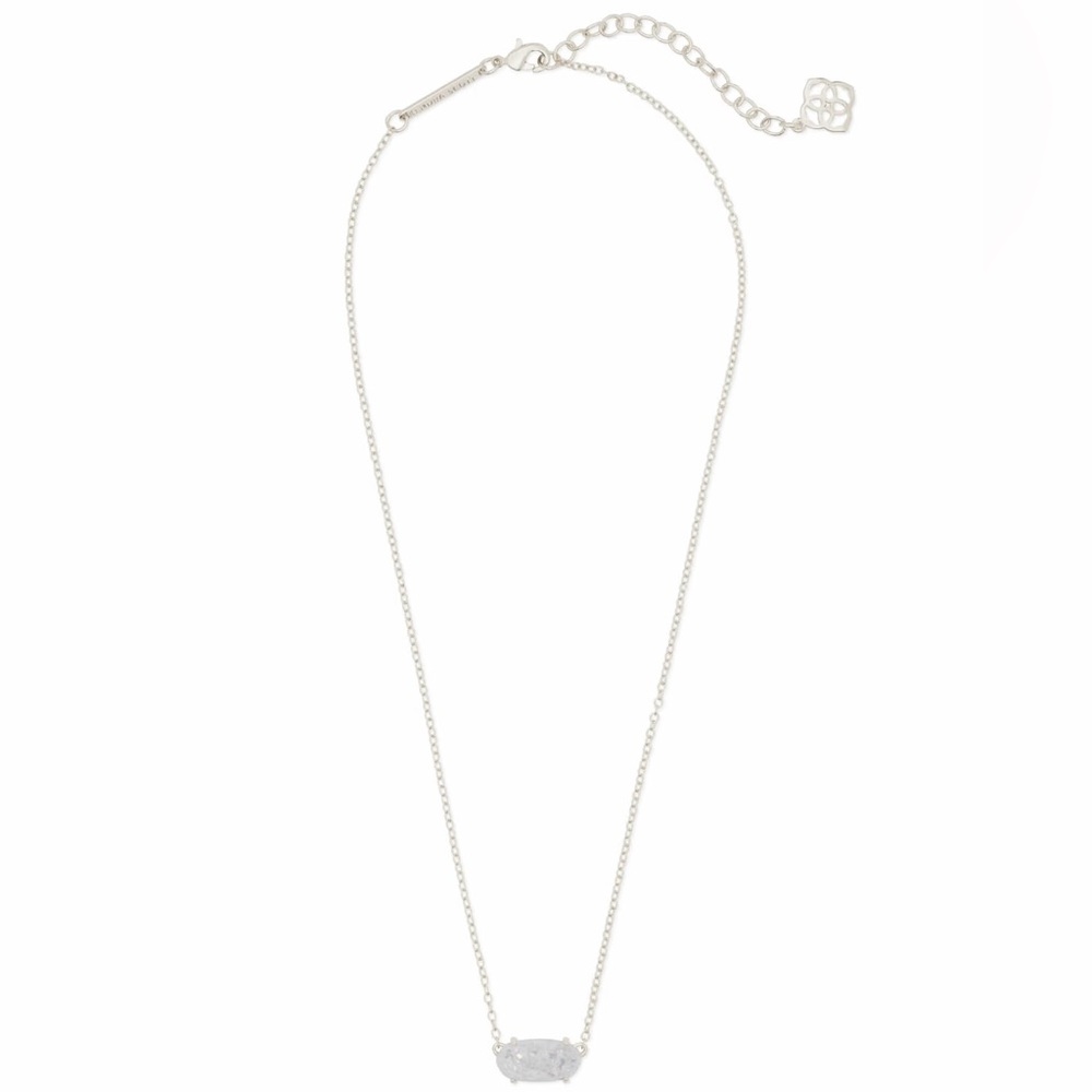 Kendra Scott Silver EVER Necklace